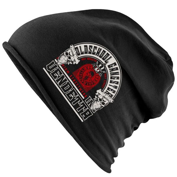 Vendetta Inc. Unisex Beanie Oldschool Black 1014, black