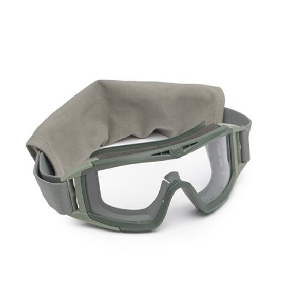 Revision Desert Locust Military Goggles Basic Kit – Clear Lens, Foliage Green Frame, One Size – Anti Fog Eye Protection Ballistic Goggles – Made In USA