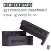Left Side BaseAce Baseboard Spacer Tool for Consistent Trim Spacing