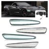 For Chevy Corvette C6 2005-2013 Clear Lens LED Front & Rear Side Marker Lights