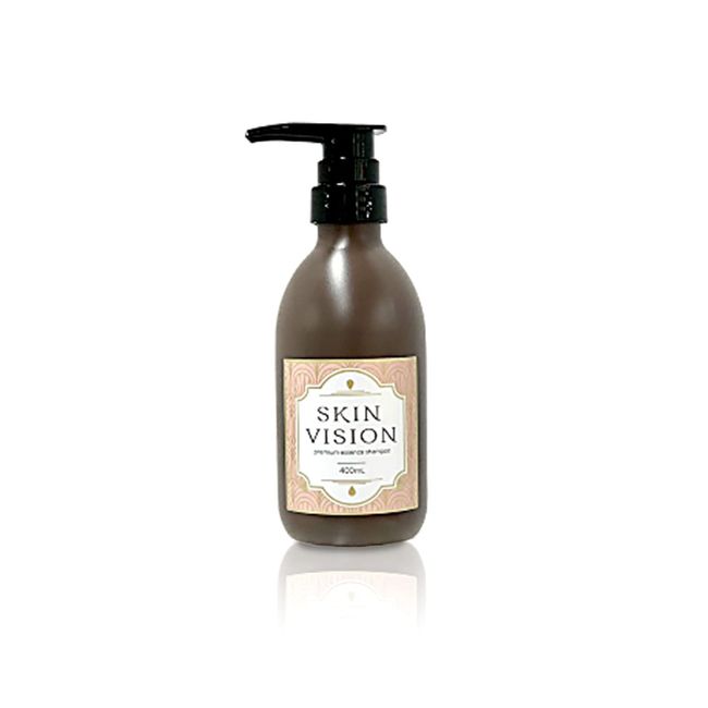 Skin Vision Premium Essence Shampoo 400ml [All-in-One Shampoo Non-Silicon Shampoo Hair Care Beauty Ingredients 81% Blend]