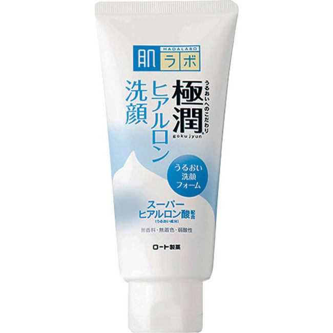 Hada Labo Gokujyun Hyaluronic Acid Foaming Cleanser 100g