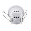 Mini Adjustable 360 Degree Ceiling PIR Infrared Motion Induction Sensor Detector Lamp Light Switch 110-240V