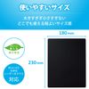 Elecom MP-ABBGBK SIAA Antibacterial Mouse Pad Black