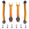 4 Pcs Front Upper & Lower Adjustable Control Arm for Jeep Cherokee XJ 1984-2001