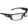 DPG104 Excavator Safety Glass - Black Frame - Clear Lens