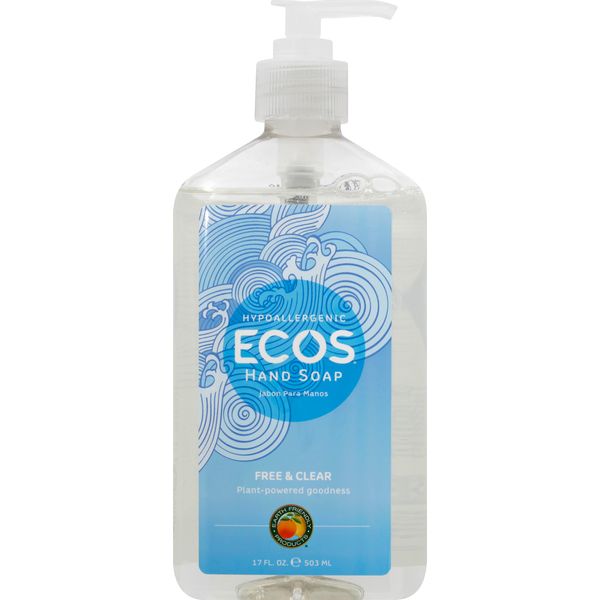 ECOS Free And Clear Hand Soap, 17 OZ
