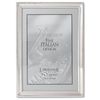 Lawrence Frames 11657 Polished Silver Plate 5x7 Picture Frame - Bead Border Design