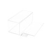 Deluxe Clear Back Acrylic Wine Bottle Display Case (A017-CB)