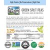 Green Split Peas | 15 LB