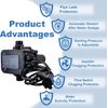 Smart Water Pump Pressure Controller - Automatic Electronic Switch, Adjustable P