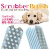 Fantasy World Scrubber Brush Double Cool Gray Other 12 x 5.7 cm
