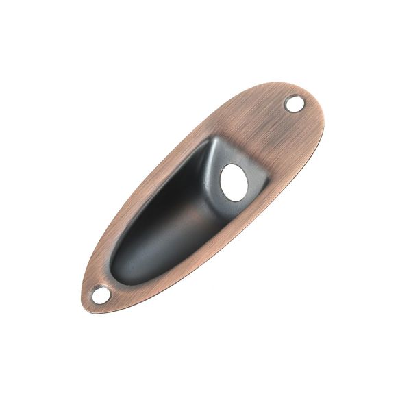 uxcell Guitar Input Jack Socket Plate Output Loaded Jack 3/8" Copper Electric Guitar Replacement Parts