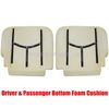Driver & Passenger Foam Cushion & Heater Element Pad Kit For 2003-2006 Chevy GMC