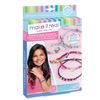 Make It Real 1206 Rainbow Bling Bracelets - DIY Bead & Knot Bracelet Making Kit for Girls