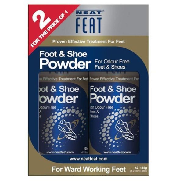 Neat Feat Shoe Powder Twin-Pack