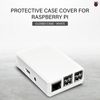 SB Components Closed Case for Raspberry Pi 3 B+, 3, 2B Protective Case Cover For Raspberry Pi - Great for XBMC users! (White)