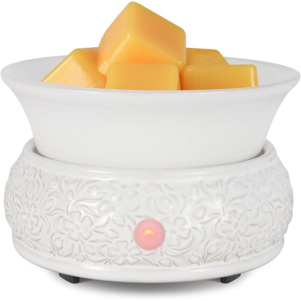 Mocosa Wax Melt Warmer Ceramic Wax Warmer,3-1 Candle Wax Warmer for Scented Wax