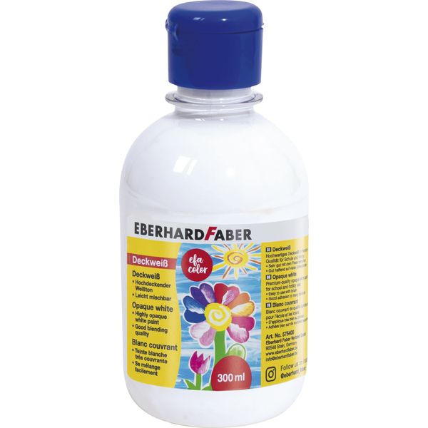 Eberhard Faber Opaque White 300 ml Bottle