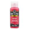 FolkArt Multi-Surface Satin Acrylic Paint, Cardinal Red, Small