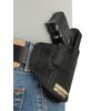 Barsony 6 Position Ambidextrous Concealment Pancake Holster for Ruger SR9C SR40C