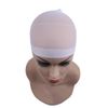 Wig, Inner Cap, Wig Cap, Set of 2, Elastic, Wig Net, Breathable, For Full Wigs (White)