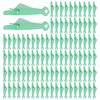 beinkmake 100Pcs Fish Mouth Sewing Machine Needle Threader Sewing DIY Quick Needle Threader Tool Quick Sewing Machine Simple Tool for Hand Sewing Enthusiasts