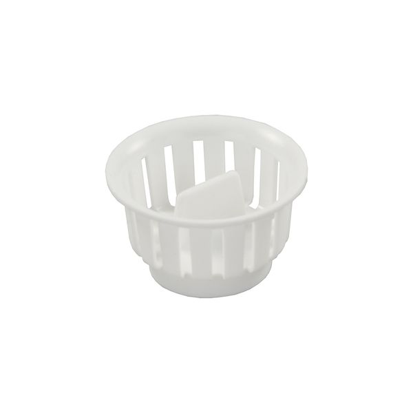 JR Products 95045 Threaded Basket,White