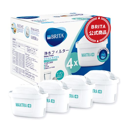 Brita Maxtra Plus Pure Performance Replacement Cartridge, Set of 4