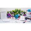 Neviti 776544 Place Cards, White/Silver