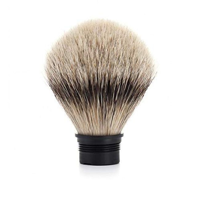MÜHLE Replacement Silvertip Badger Shaving Brush Head for STYLO, PURIST, KOSMO Series Brushes