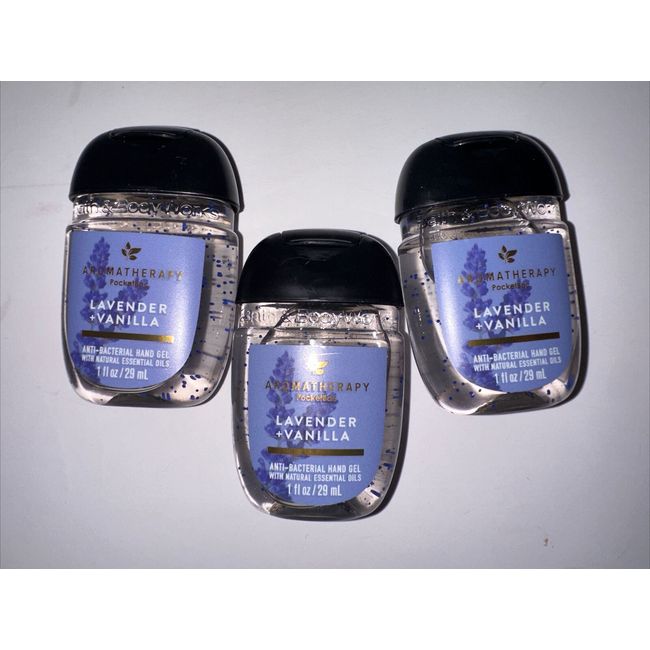 Lavender Vanilla Aromatherapy PocketBac Hand Sanitizers