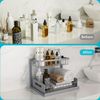 2PCS Under Sink Organizers Storage Slide Out Kitchen Cabinet Bathroom Storage