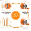 Automatic Self Moving Bouncing Rolling Ball for Indoor Cat Kitten with Lights