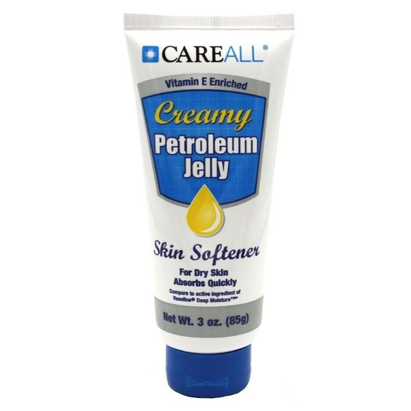 CareAll Creamy Petroleum Jelly with Vitamin E, 3-oz. Tubes