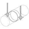 Double split band Φ3.9 inches (100 mm)