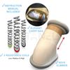 Neckline Portable Neck Slimmer and Jaw Exercise - Double Chin Reducer, Chin Exerciser and Neck Toner Device for Men and Women