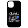 iPhone 15 Rheumatoid Arthritis Awareness Warrior Support Ribbon Case
