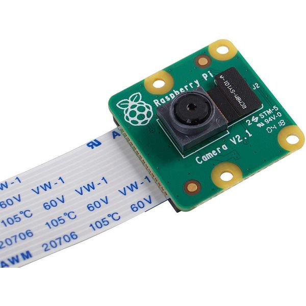 Raspberry Pi Camera Module V2 Raspberry Pi Camera Sony IMX219PQ CMOS Image Sensor 8 Megapixel Compatible with Raspberry Pi 4, 3B+, 3B, Zero/Zero W, NVIDIA Jetson Nano and Google Coral Development