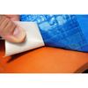 Roofing Tarp 8 ft. x 10 ft. Blue Poly Laminate Self-Adhesive UV Resistant