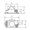 PIR Motion Microwave Radar Sensor 360 Degree Angle Automatic Light Alarm Door Switch Surface Mounted Presence Detection 8 Meter Range