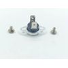 Delixike 006725F Thermostat Auto Reset 135 Degree Surface Mount