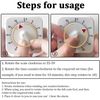 LNYMZD White Mechanical Kitchen Timer, 60 Min, Egg Timer, Countdown Timer with Loud Alarm, Time Management Tool for Household, Kitchen, Cooking, Baking