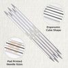 KnitPro 15 cm x 5 mm Nova Cubics Double Pointed Needles, Shiny Brass
