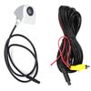 EBTOOLS Car Inverted Camera, Reverse Camera Car CCD Rear View Camera Backup Parking Night Vision Rear View Camera Waterproof Black Wireless Reverse Camera(Silver)