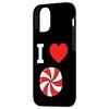 iPhone 13 I Love Peppermint Candy Cane Case