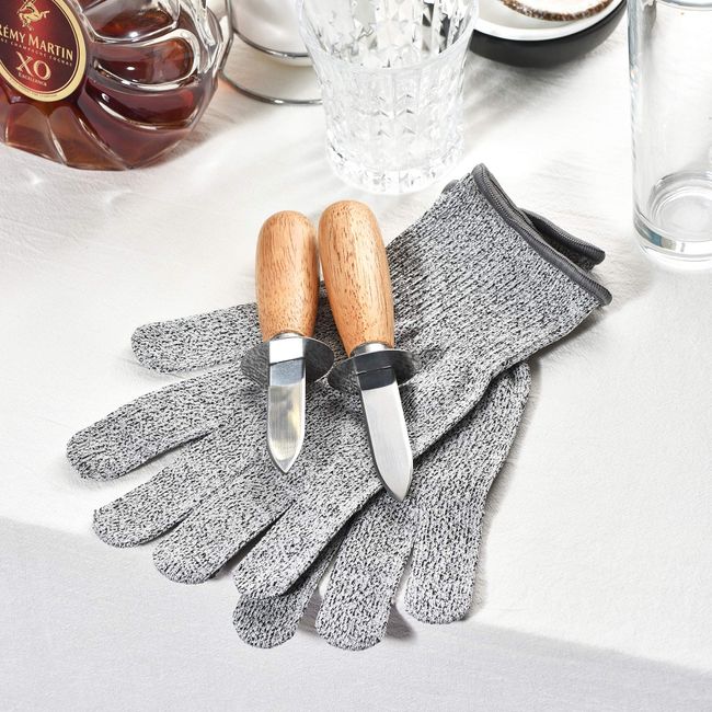 Oyster Shucking Kit- Glove and Knife