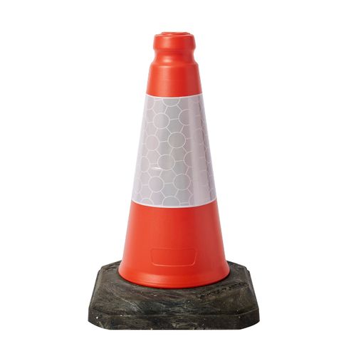 6 Red Traffic Safety cones by innovatus