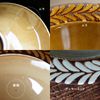 Minoru Pottery Mino Ware Gran 195 Plate, Gray