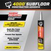DAP 4000 Subfloor Construction Adhesive, Tan, 28 oz (7079825117)